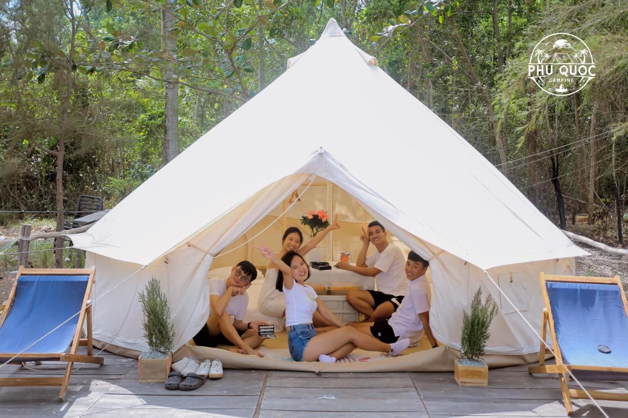 Phu Quoc Camping Bed & Breakfast Dış mekan fotoğraf
